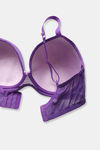 ZIvame True Curv Wildberry Fling Padded Wired Full Coverage T-Shirt Bra - Royal Purple — thumbnail 6