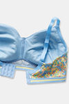 ZIvame True Curv Vivacious Double Layered Non Wired 3/4th Coverage Minimiser Bra - Blue Print — thumbnail 5
