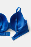 Zivame Snuggle Up Padded Wired 3/4th Coverage Basic Bra - Princess Blue — thumbnail 5