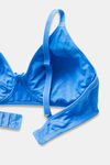 Zivame Snuggle Up Double Layered Non Wired 3/4th Coverage T-Shirt Bra - Princess Blue — thumbnail 5