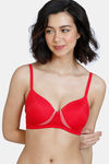 Zivame Pure Bliss Padded Non Wired 3/4Th Coverage T-Shirt Bra - Ski Patrol — thumbnail 1