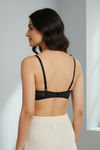 Zivame Beautiful Basics Padded Wired Medium Coverage T-Shirt Bra - Anthracite — thumbnail 4