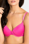 Zivame Beautiful Basics Padded Wired Medium Coverage T-Shirt Bra - Fuchsia Purple — thumbnail 5