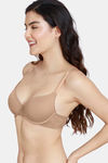 Zivame Beautiful Basics Padded Wired Medium Coverage T-Shirt Bra - Roebuck — thumbnail 5
