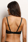 Zivame Padded Non Wired Medium Coverage T-Shirt Bra-Anthracite — thumbnail 3