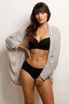 Zivame Padded Non Wired Medium Coverage T-Shirt Bra-Anthracite — thumbnail 4