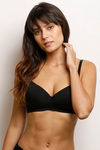 Zivame Padded Non Wired Medium Coverage T-Shirt Bra-Anthracite — thumbnail 6