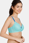Zivame Sun-Kissed Padded Non Wired 3/4th Coverage T-Shirt Bra - Florida Key — thumbnail 2