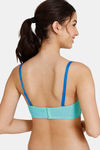 Zivame Sun-Kissed Padded Wired 3/4th Coverage Strapless Bra - Florida Key — thumbnail 3