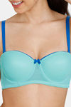 Zivame Sun-Kissed Padded Wired 3/4th Coverage Strapless Bra - Florida Key — thumbnail 5