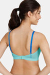 Zivame Sun-Kissed Padded Non Wired 3/4th Coverage T-Shirt Bra - Florida Key — thumbnail 2