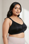 Zivame True Curv Posture Correction Double Layered Non-Wired Full Coverage Super Support Bra - Anthracite — thumbnail 5