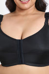 Zivame True Curv Posture Correction Double Layered Non-Wired Full Coverage Super Support Bra - Anthracite — thumbnail 6