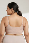 Zivame True Curv Posture Correction Double Layered Non Wired Full Coverage Super Support Bra - Roebuck — thumbnail 3