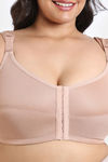 Zivame True Curv Posture Correction Double Layered Non Wired Full Coverage Super Support Bra - Roebuck — thumbnail 6