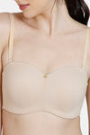 Zivame Innovation Padded Non Wired 3/4Th Coverage Strapless Bra - Roebuck2 — thumbnail 6