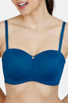 Zivame Innovation Padded Non Wired 3/4Th Coverage Strapless Bra - Sailor Blue — thumbnail 6