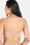 Zivame Innovation Padded Non Wired 3/4Th Coverage Strapless Bra - Skin — thumbnail 7