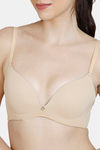 Zivame Innovation Push Up Non Wired Medium Coverage Bra - Roebuck — thumbnail 5