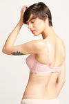 Zivame Double Layered Wired 3/4th Coverage Bra - Peach — thumbnail 2