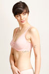Zivame Double Layered Wired 3/4th Coverage Bra - Peach — thumbnail 3