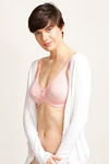 Zivame Double Layered Wired 3/4th Coverage Bra - Peach — thumbnail 4