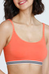 Zivame Beautiful Basics Double Layered Non Wired Full Coverage Slip-On Home Bra - Emberglow — thumbnail 5