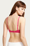 Zivame Push Up Wired Medium Coverage Bra-Pink — thumbnail 3