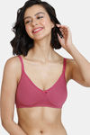 Zivame Beautiful Basics Double Layered Non Wired 3/4th Coverage T-Shirt Bra - Malaga — thumbnail 1