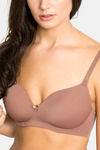 Zivame Padded Non Wired 3/4Th Coverage T-Shirt Bra - Nutmeg — thumbnail 6