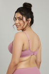 Zivame Padded Non Wired 3/4Th Coverage T-Shirt Bra - Polignac — thumbnail 3