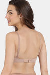 Zivame Padded Non Wired 3/4Th Coverage T-Shirt Bra - Roebuck — thumbnail 4