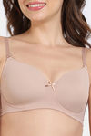 Zivame Padded Non Wired 3/4Th Coverage T-Shirt Bra - Roebuck — thumbnail 6