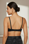 Zivame Push-Up Wired Medium Coverage T-Shirt Bra - Anthracite — thumbnail 3