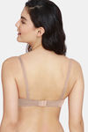 Zivame Push-Up Wired Medium Coverage T-Shirt Bra - Roebuck — thumbnail 2
