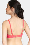 Zivame Push-Up Wired Medium Coverage T-Shirt Bra - Teaberry — thumbnail 2