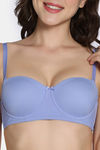 Zivame Beautiful Basics Padded Wired 3/4Th Coverage Strapless Bra - Jacaranda — thumbnail 6