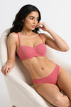 Zivame Beautiful Basics Padded Wired 3/4th Coverage Strapless Bra - Malaga — thumbnail 1