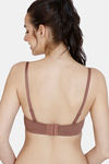 Zivame Beautiful Basics Padded Wired 3/4th Coverage Strapless Bra - Nutmeg — thumbnail 4