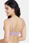 Zivame Beautiful Basics Padded Wired Medium Coverage Strapless Bra - Dawn Pink — thumbnail 3