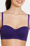 Zivame Beautiful Basics Padded Wired Medium Coverage Strapless Bra - Parachute Purple — thumbnail 6