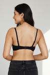 Zivame Padded Wired 3/4Th Coverage T-Shirt Bra - Anthracite — thumbnail 2