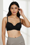 Zivame Padded Wired 3/4Th Coverage T-Shirt Bra - Anthracite — thumbnail 5