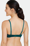Zivame Padded Wired 3/4Th Coverage T-Shirt Bra - Botanical Garden — thumbnail 2