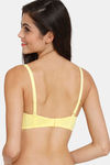 Zivame Padded Wired 3/4Th Coverage T-Shirt Bra - Sunshine — thumbnail 2