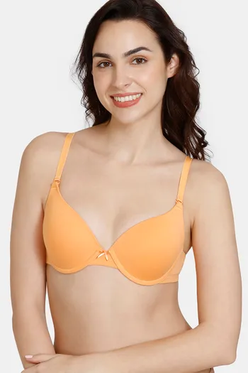 Buy Zivame Shades Of Love Push-Up Wired Medium Coverage Bra - Coconut Milk  at Rs.1495 online