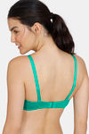 Zivame Padded Non Wired 3/4th Coverage T-Shirt Bra - Billiard — thumbnail 2