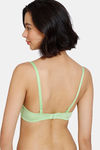 Zivame Padded Non Wired 3/4th Coverage T-Shirt Bra - Jade Lime — thumbnail 2