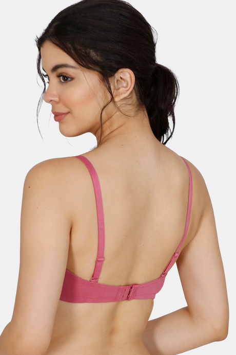 Zivame Padded Non Wired 3/4th Coverage T-Shirt Bra - Malaga — image 2