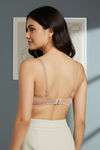 Zivame Padded Non Wired 3/4th Coverage T-Shirt Bra - Nude — thumbnail 2